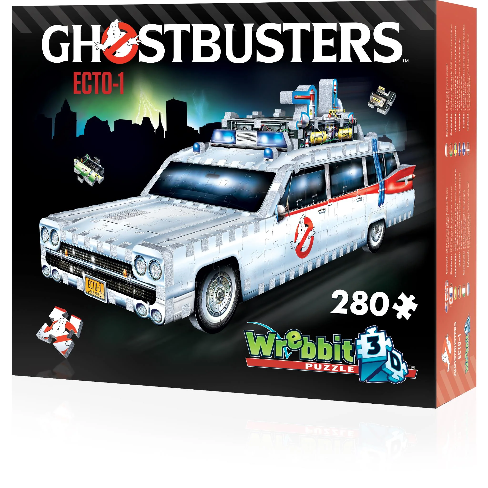 Wrebbit3D 3D Jigsaw Puzzle (Ghostbuster - Ecto-1) - Image 12