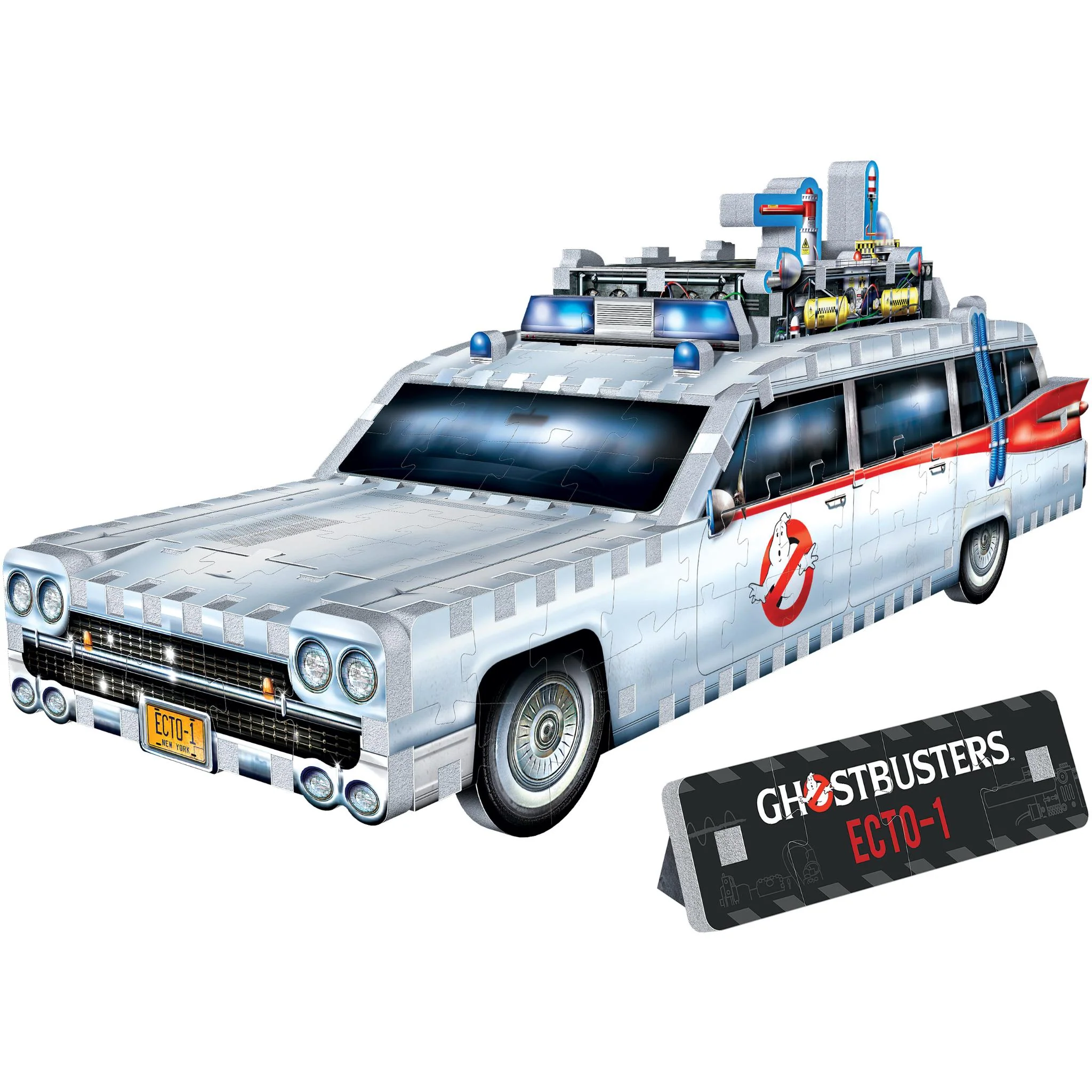 Wrebbit3D 3D Jigsaw Puzzle (Ghostbuster - Ecto-1) - Image 2