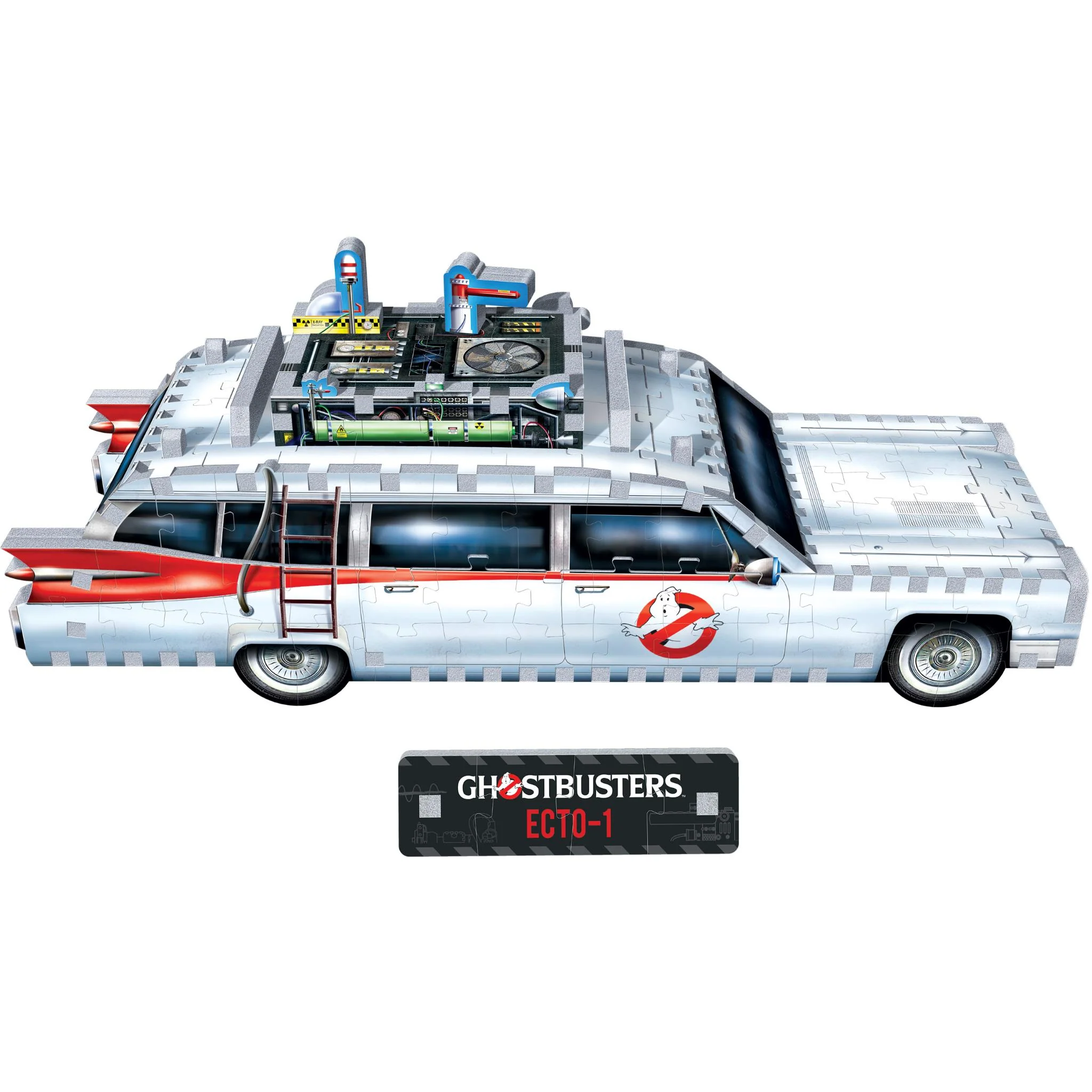 Wrebbit3D 3D Jigsaw Puzzle (Ghostbuster - Ecto-1) - Image 3