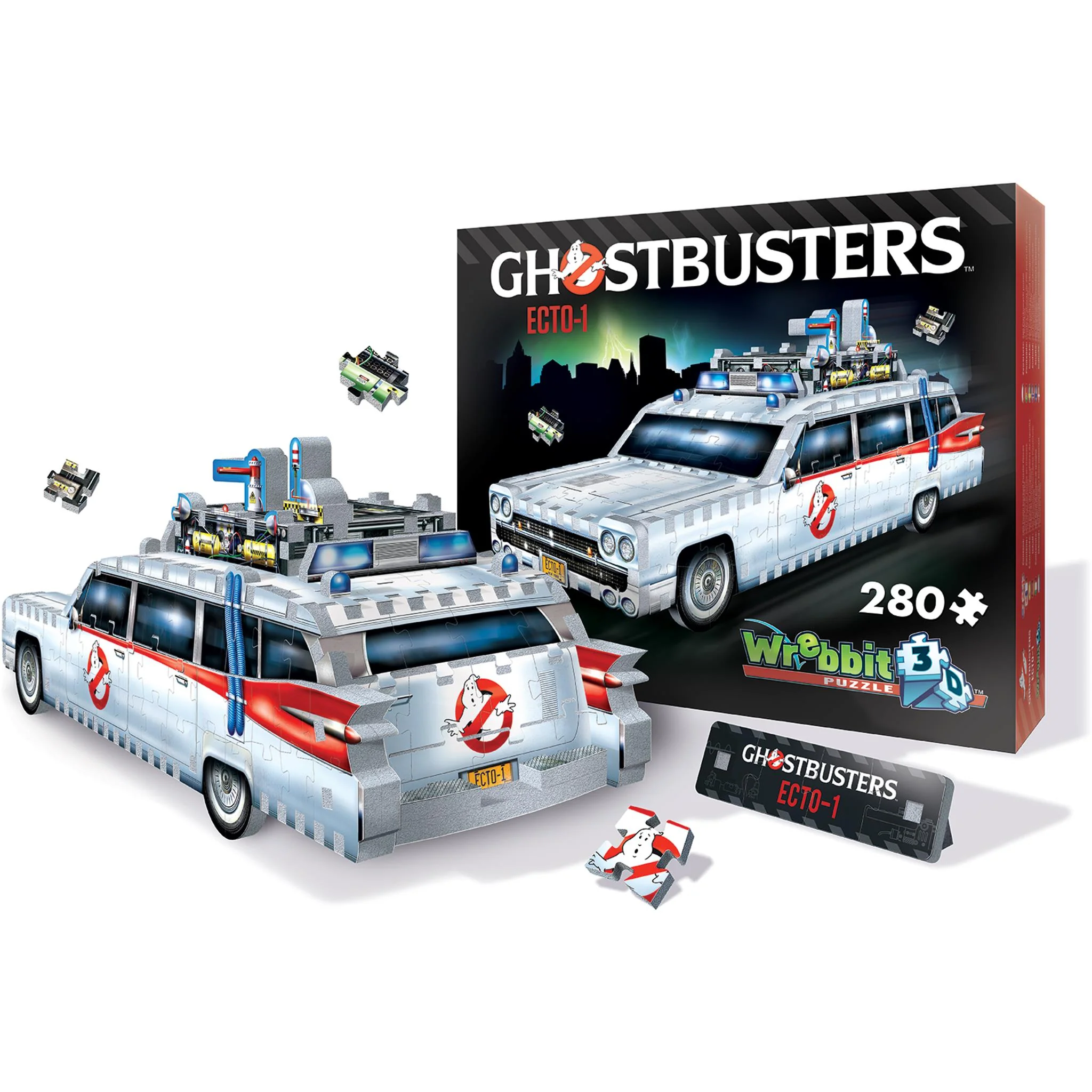 Wrebbit3D 3D Jigsaw Puzzle (Ghostbuster - Ecto-1) - Image 9