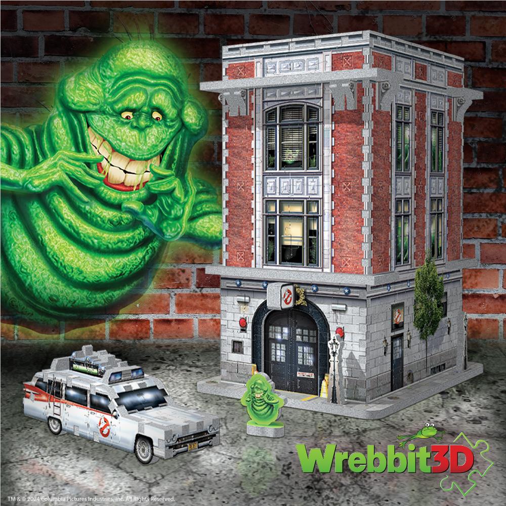 Wrebbit3D 3D Jigsaw Puzzle (Ghostbusters Firehouse HQ) - Image 3