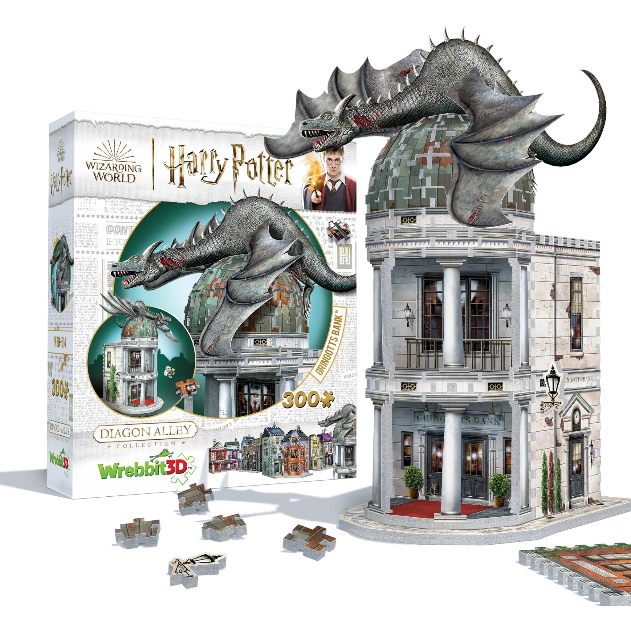 Wrebbit3D 3D Jigsaw Puzzle (Harry Potter - Gringott's Bank) - Image 5
