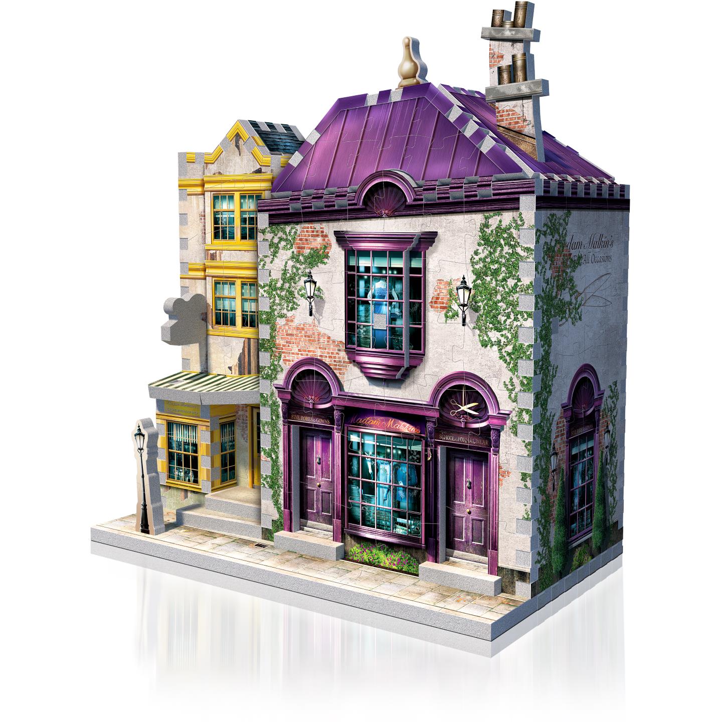 Wrebbit3D 3D Jigsaw Puzzle (Harry Potter - Madam Malkin's & Florean) - Image 3