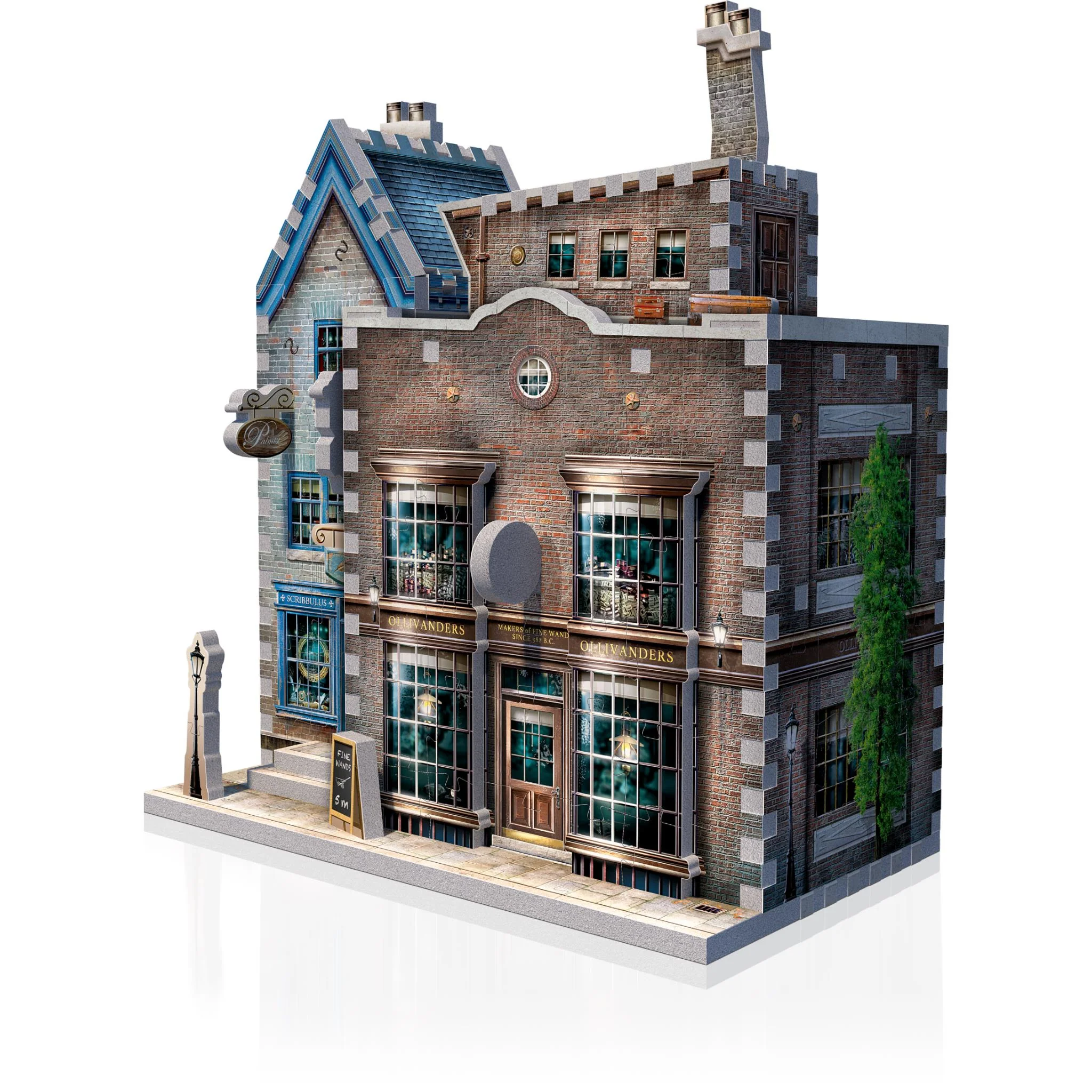 Wrebbit3D 3D Jigsaw Puzzle (Harry Potter - Ollivander's Wand Shop) - Image 3