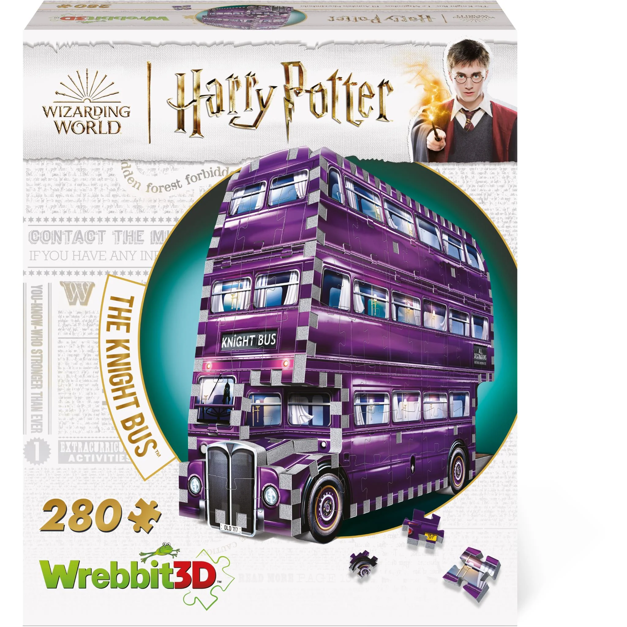 Wrebbit3D 3D Jigsaw Puzzle (Harry Potter - The Knight Bus) - Image 8
