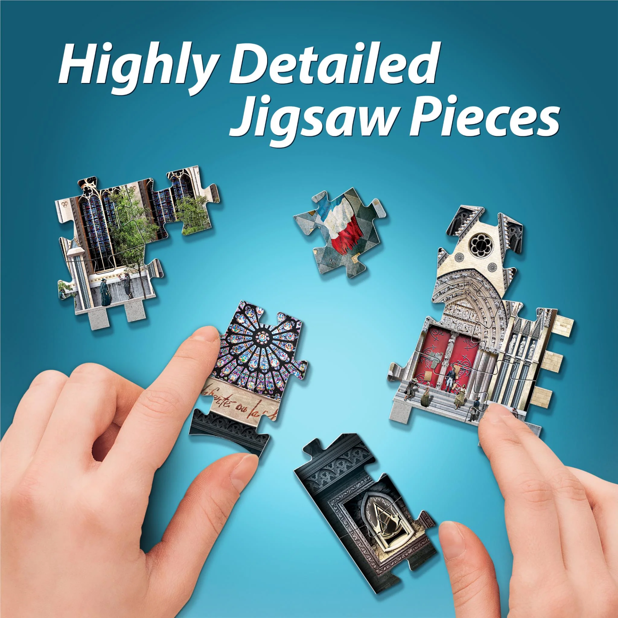Wrebbit3D Jigsaw Puzzle (Assassin's Creed Unity - Notre Dame) - Image 9