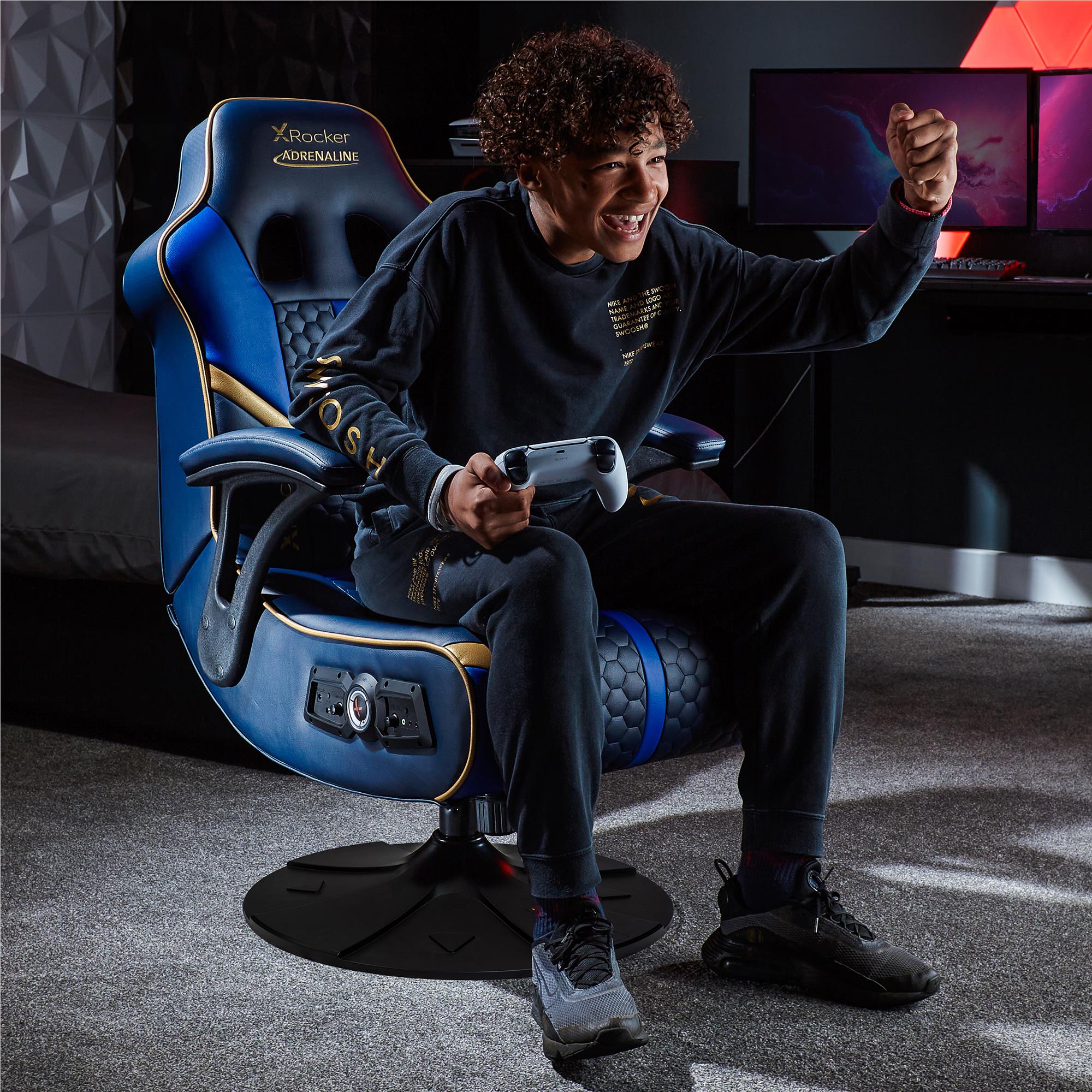 X Rocker Adrenaline 2.1 Bluetooth Audio Gaming Chair with Vibration - Image 3