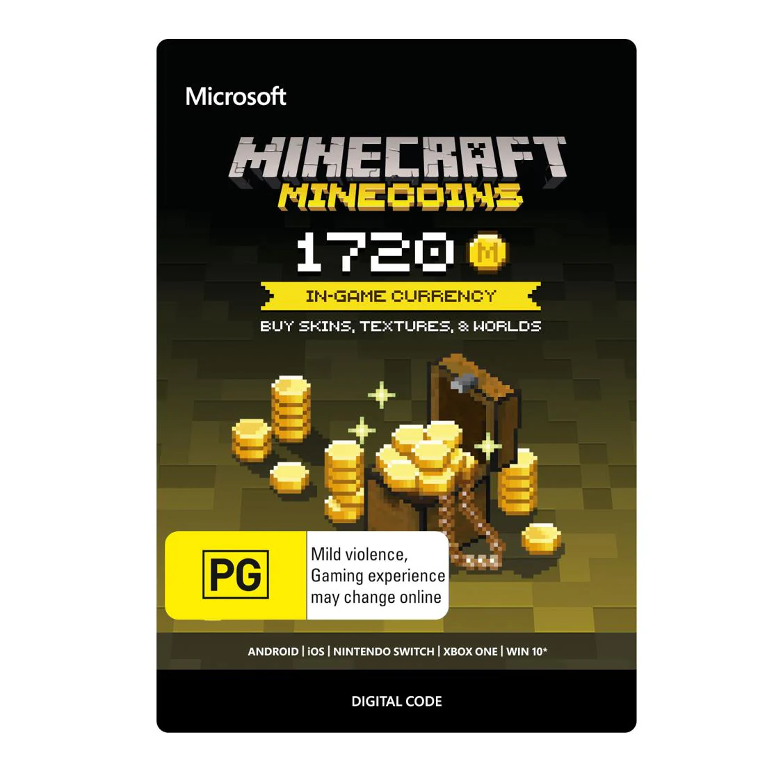 Minecraft 1720 Minecoins In-game Currency [Digital Download]