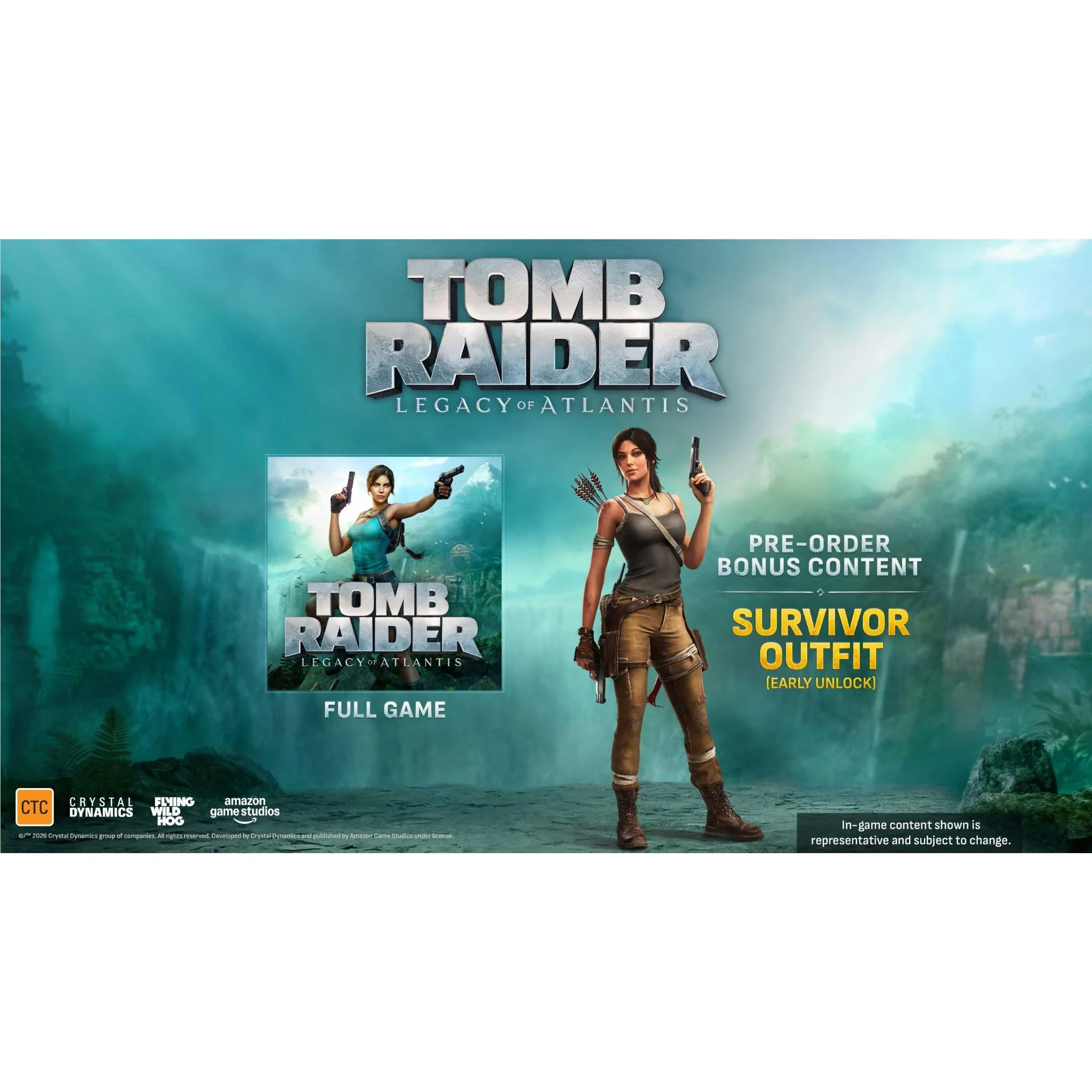 Tomb Raider: Legacy of Atlantis - Day One Edition - Image 2
