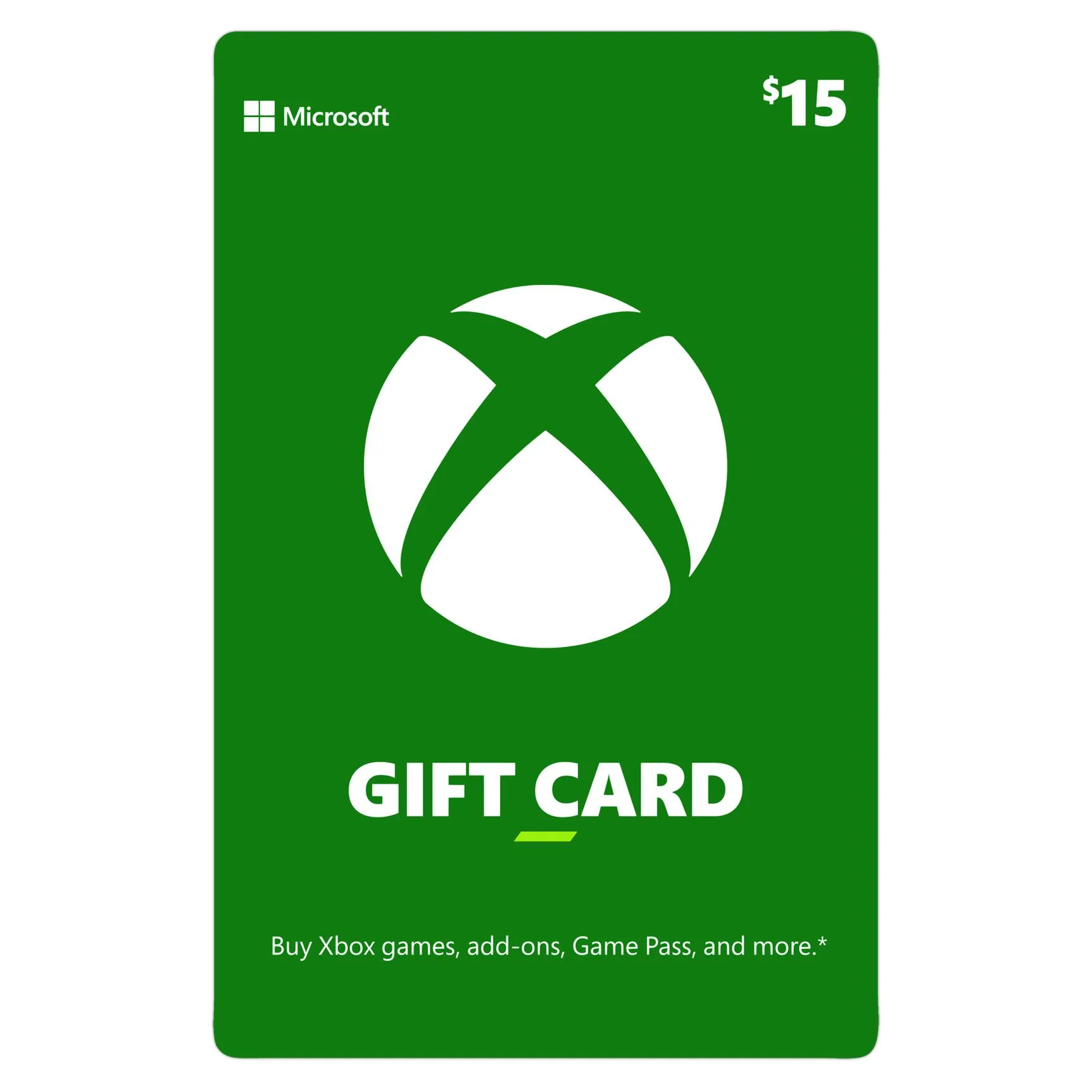 Xbox Gift Card $15 [Digital Download]