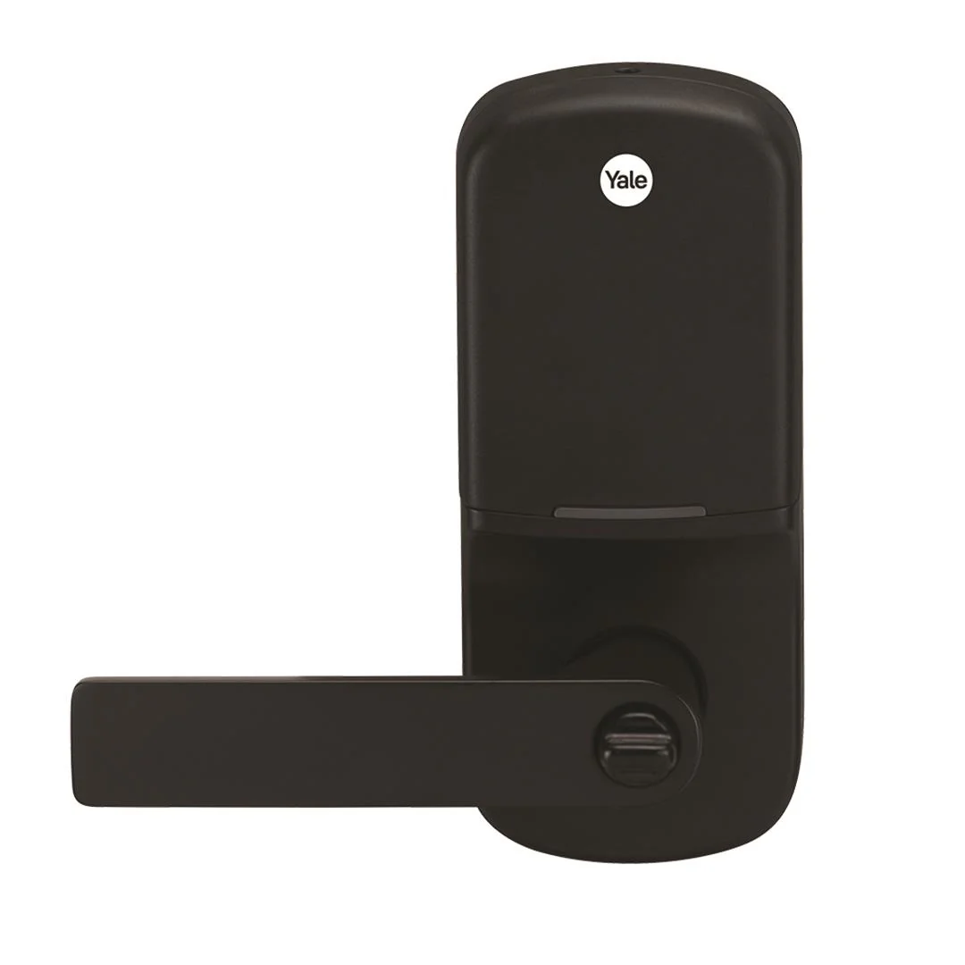 Yale Assure Keyed Digital Lever Keyed Lock (Matte Black) - Image 4