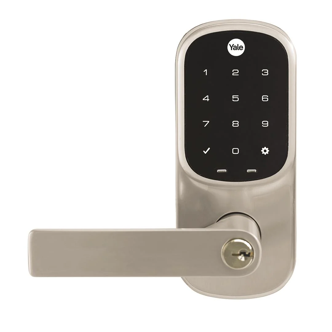 Yale Assure Keyed Digital Lever Keyed Lock (Nickel) - Image 2