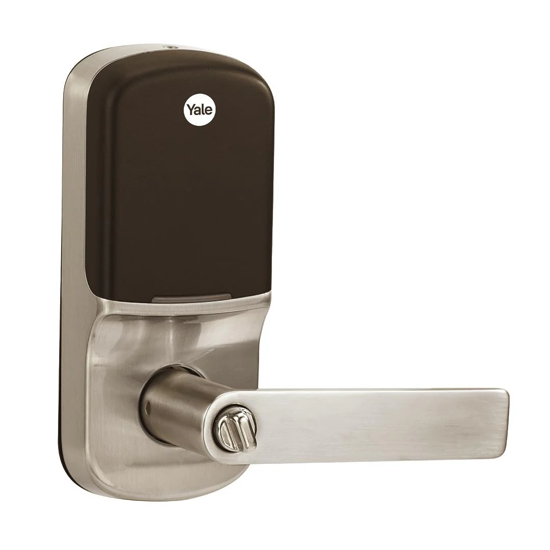 Yale Assure Keyed Digital Lever Keyed Lock (Nickel) - Image 3