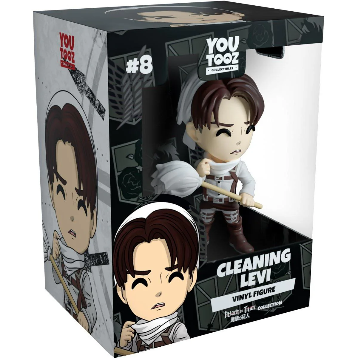 Youtooz: Attack On Titan - Cleaning Levi Vinyl - Image 2