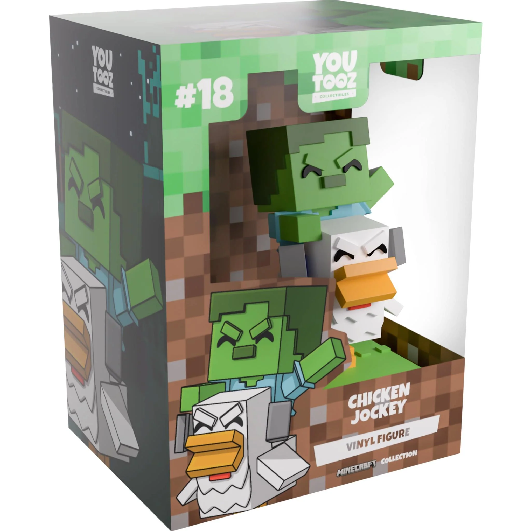 Youtooz: Minecraft - Chicken Jockey Vinyl - Image 2