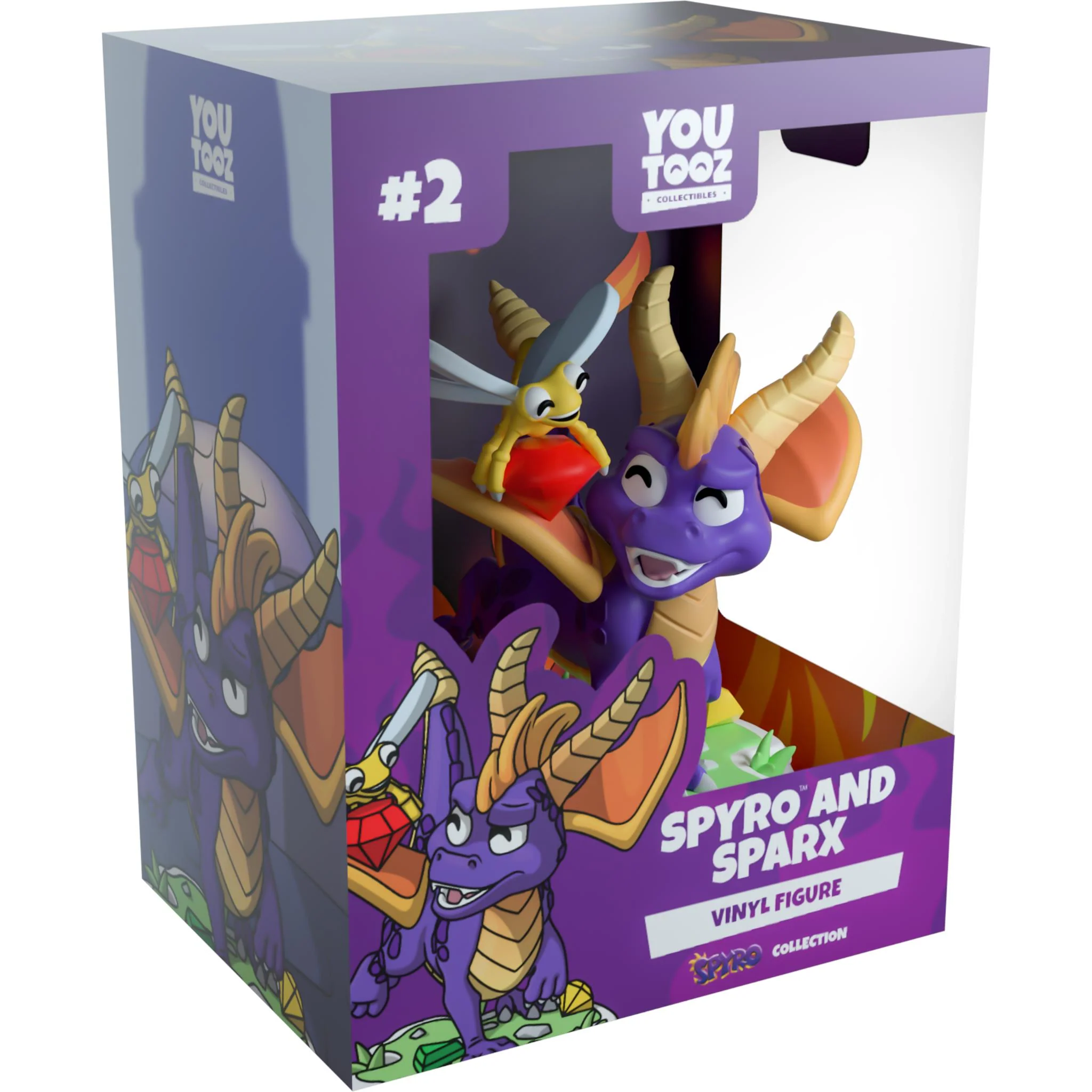 Youtooz: Spyro - Spyro & Sparks Vinyl - Image 2